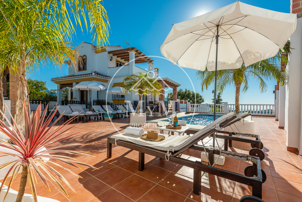 Villa de lujo en alquiler en Torrox Montealegre